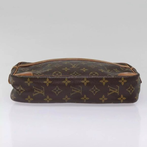 LOUIS VUITTON Monogram Compiegne 28 Clutch Bag M51845 LV Auth 89172 - Picture 7 of 16